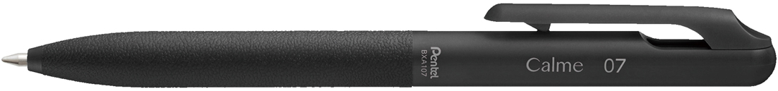 Pentel Stylo à bille rétractable Calme, 0,35 mm, noir