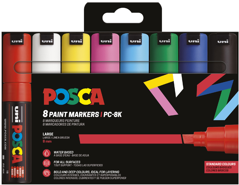 Marqueurs à pigment en set