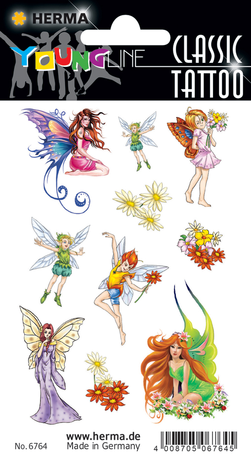 HERMA CLASSIC Tatouages 'Colour Fées'