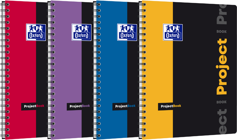 Oxford Etudiants Cahier 'PROJECTBOOK', A4+, quadrillé