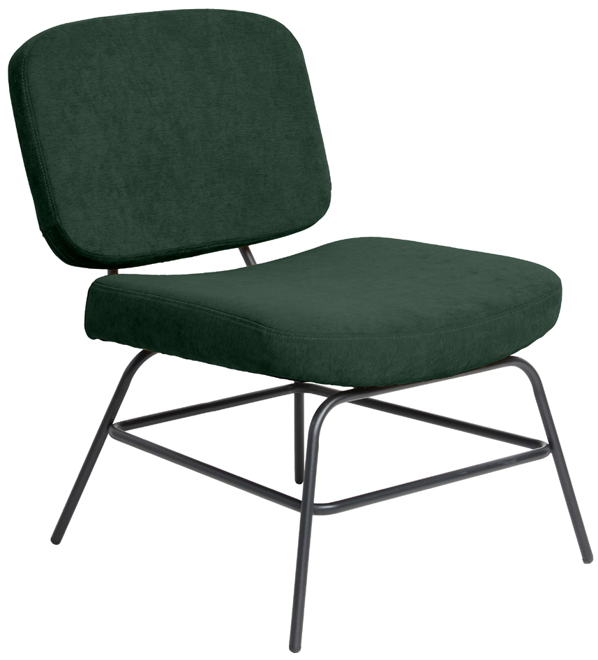 PAPERFLOW Fauteuil visiteur CURVE, vert