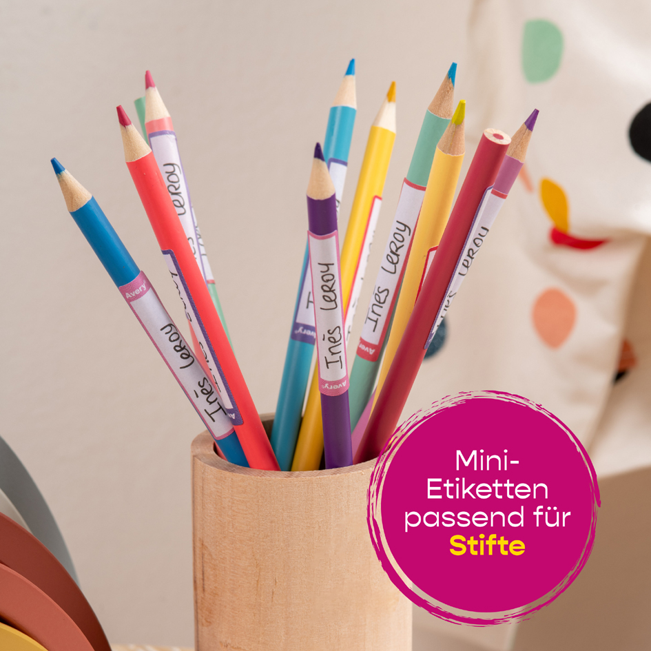 Etiquettes pour stylo