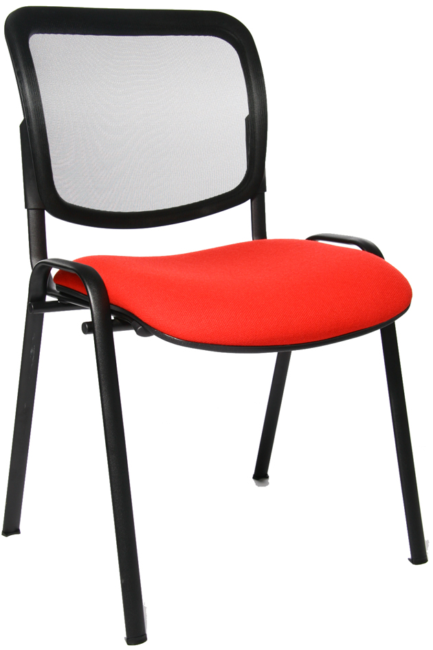 Topstar Chaise de bureau 'Net Point Visit noir', rouge