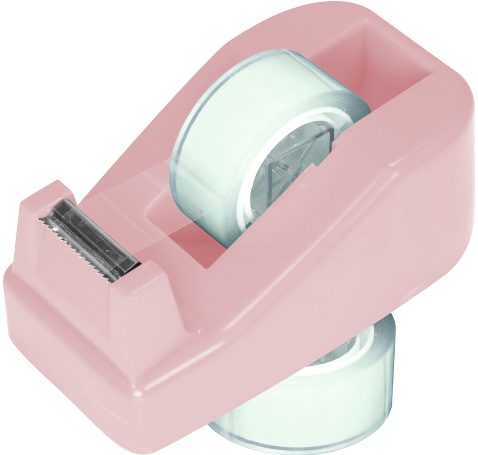 Dévidoir de bureau, rose