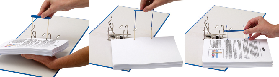 retirer facilement les documents des classeurs