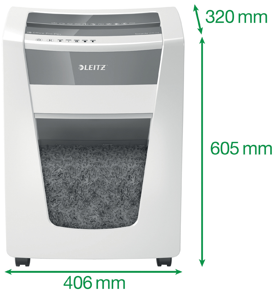 Destructeur de documents IQ Office Pro, dimensions