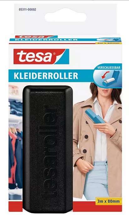 Rouleau anti-peluches, noir