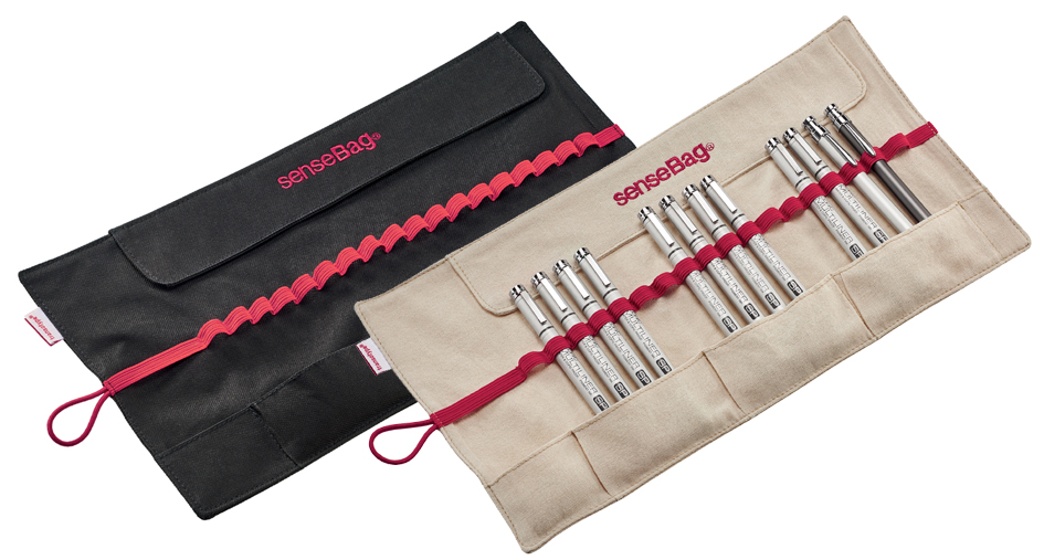 Trousse enroulable "senseBag" (Livraison sans contenu)