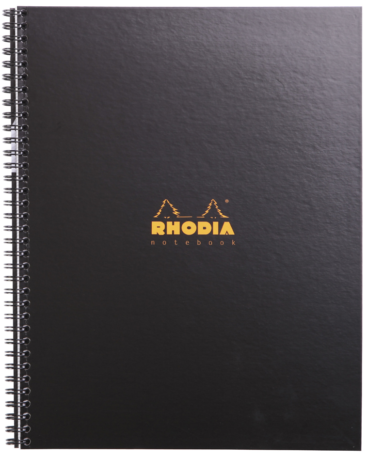 Visuel de référence: Cahier à spirale "Note Book", noir