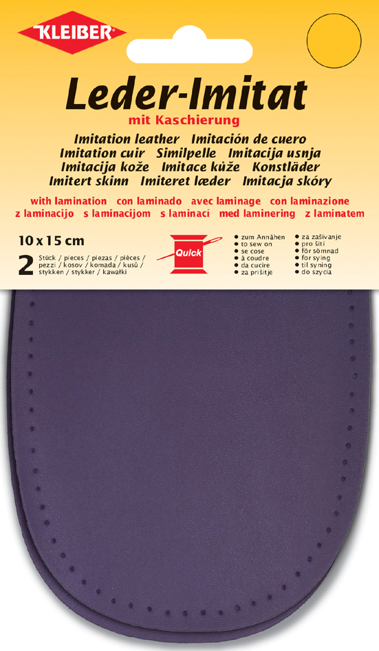 KLEIBER Patch imitation cuir avec doublure, violet