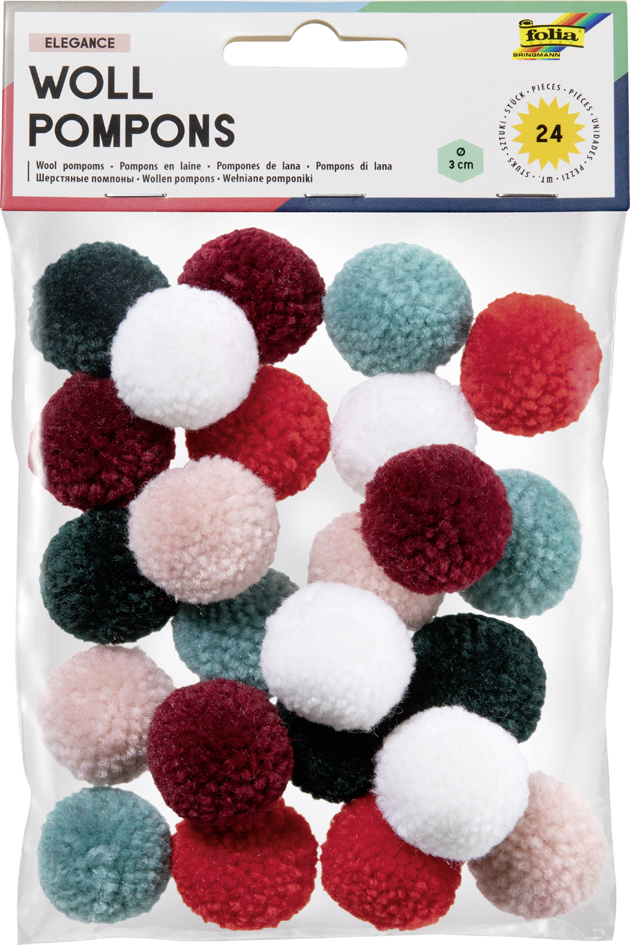 Pompon en laine "Elegance"