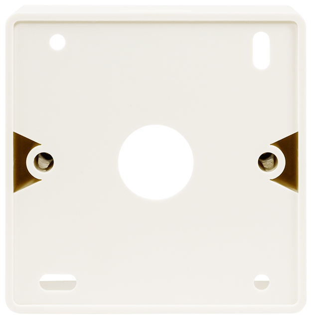 LogiLink Boîtier en saillie pour boîte encastrée, blanc pur