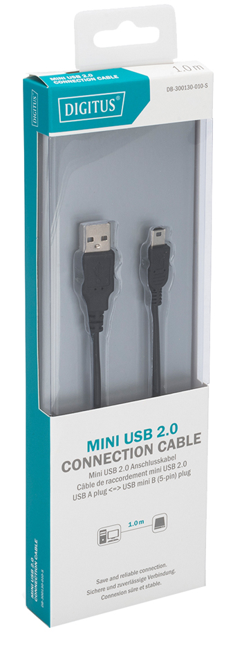 USB 2.0 - USB-A / Mini USB-B