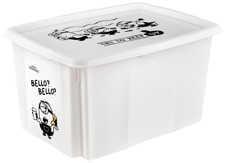 Boîte de rangement "karolina minions bello", 45 litres