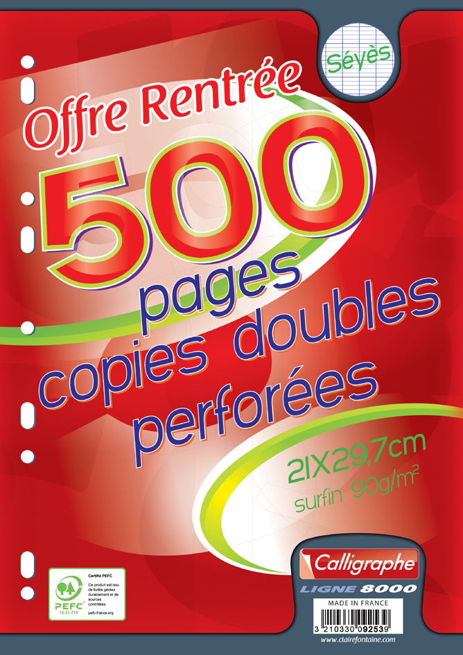 Copies doubles