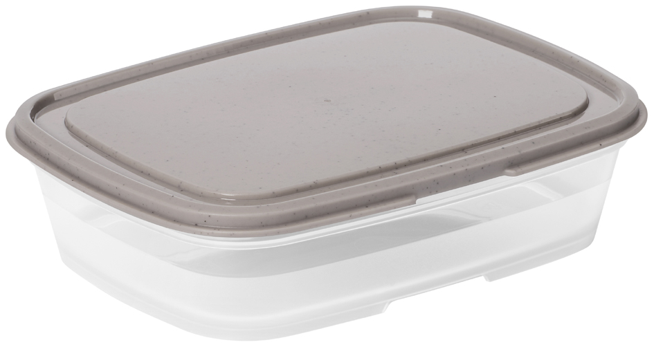 smartstore Boîte de conservation, 0,5 L, gris / transparent