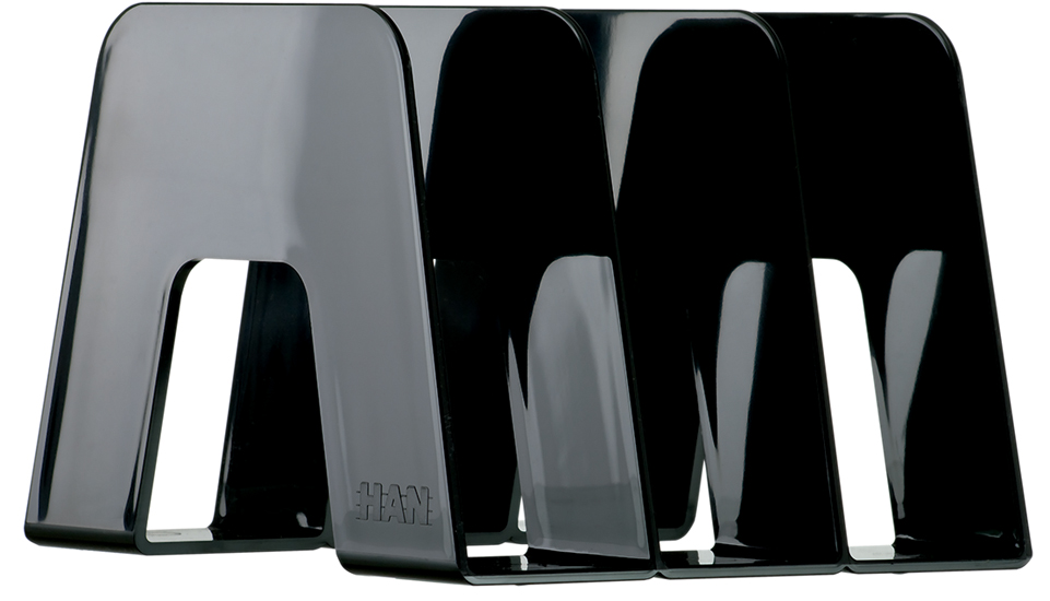 HAN Porte-revues SORTER, A4, 3 compartiments, noir