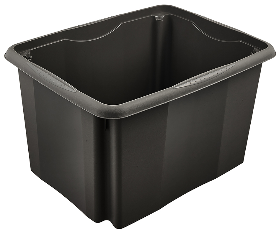 keeeper Boîte de rangement 'emil eco', 15 litres, graphite