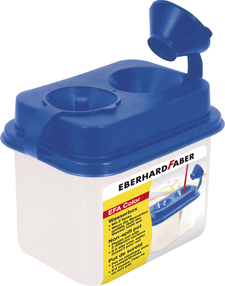 EBERHARD FABER Bac à eau EFA Color, bleu