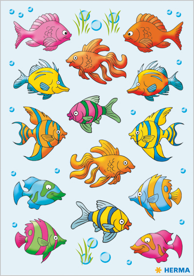 Poissons cartoon