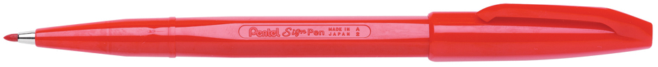 PentelArts Stylo feutre Sign Pen S520, rouge