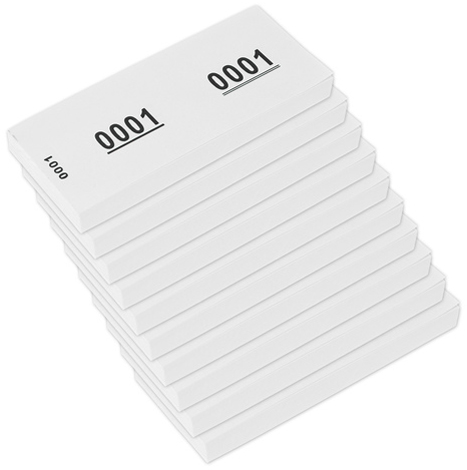 Blocs numérotés