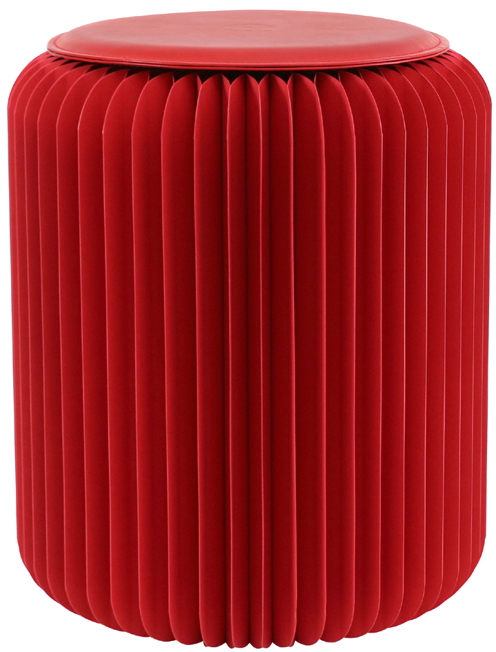 PAPERFLOW Tabouret pliable Flexistool, (H)420 mm, rouge