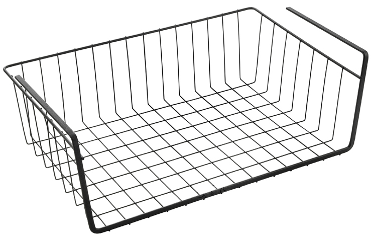 metaltex Panier suspendu Kanguro 40 LAVA, noir mat