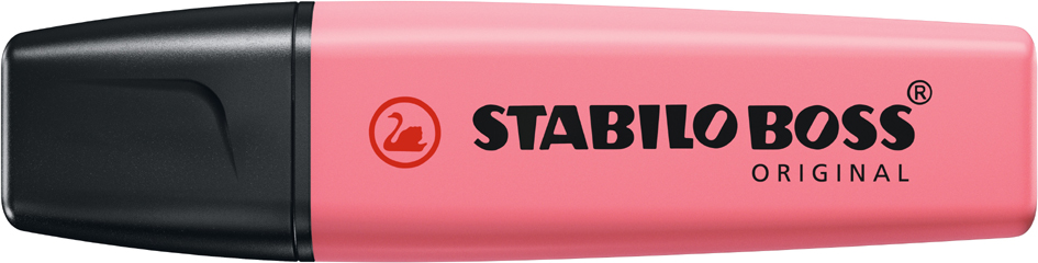 STABILO Surligneur BOSS ORIGINAL Pastel, rose pastel