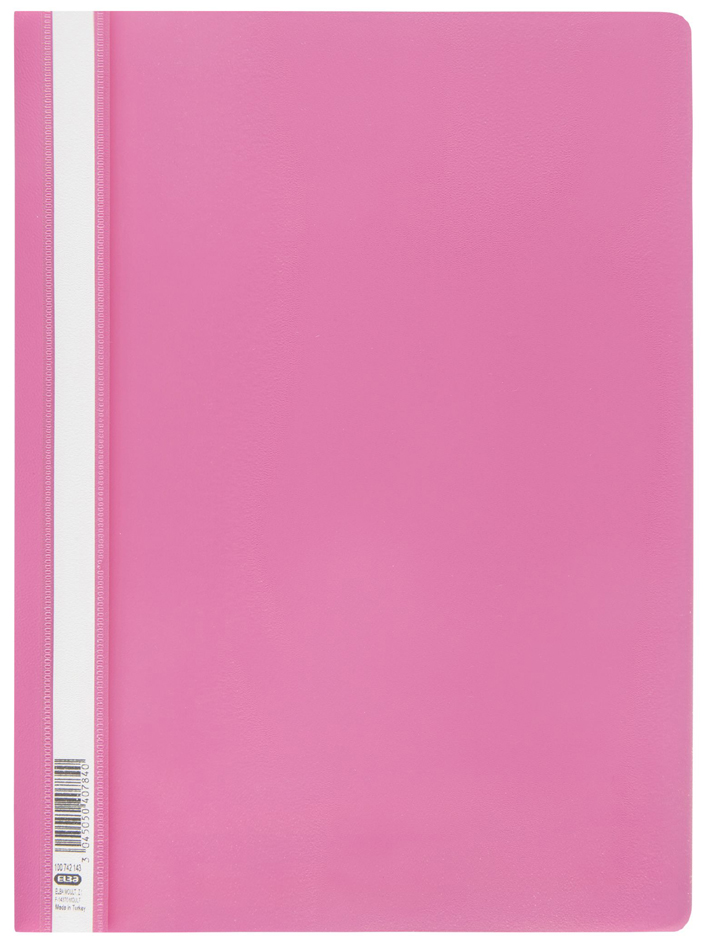 Oxford Chemise à lamelle, A4, PP, rose vif