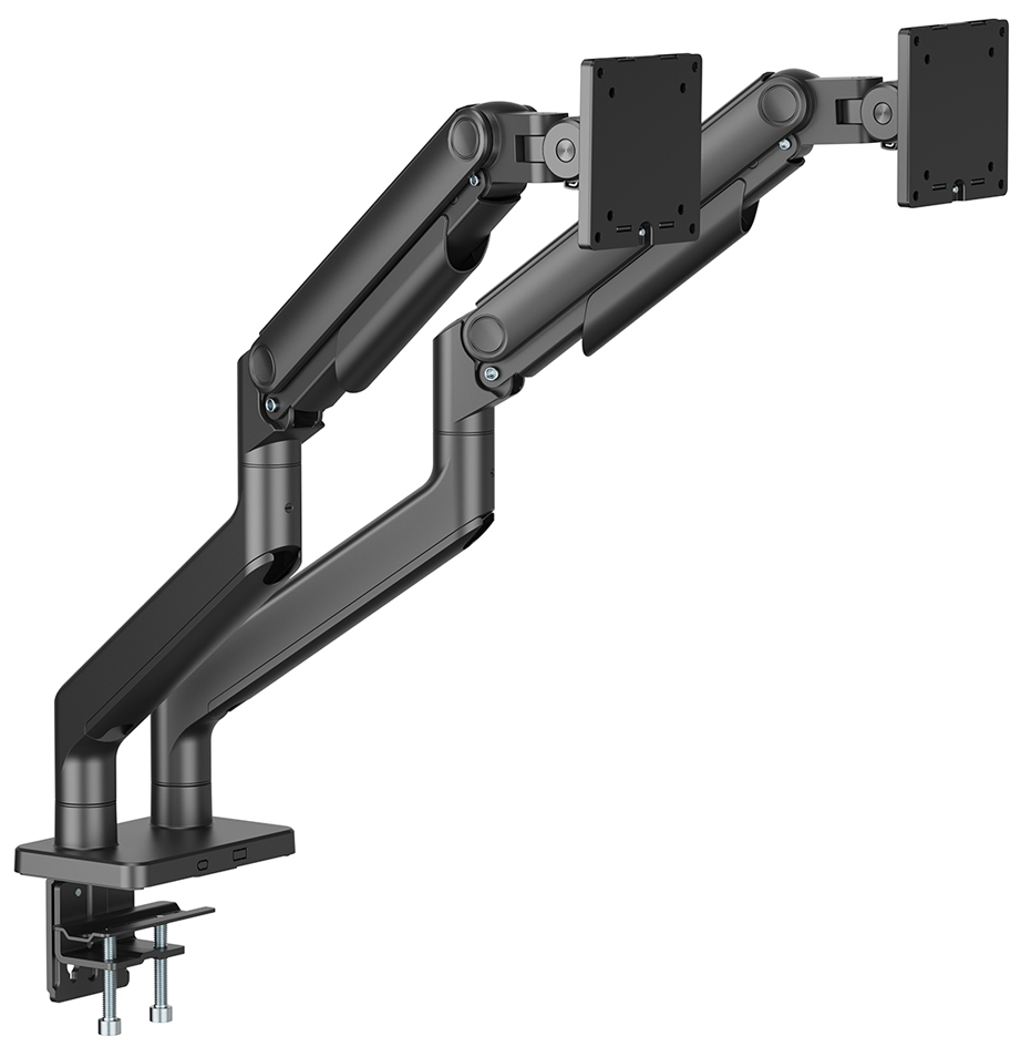 Bras support pour 2 écrans Heavy Duty