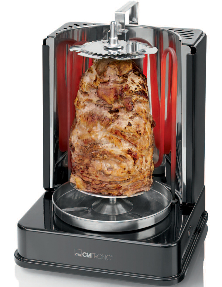 Visuel de référence: Grill vertical pour kebab DVG 3686 - tourne-broche