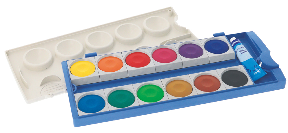 Pelikan Boîte de peinture K12 eco, 12 couleurs