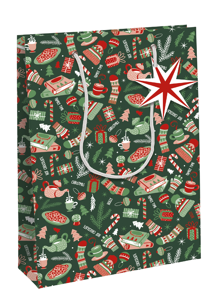 Clairefontaine Sac cadeau de Noël 'Cosy', large