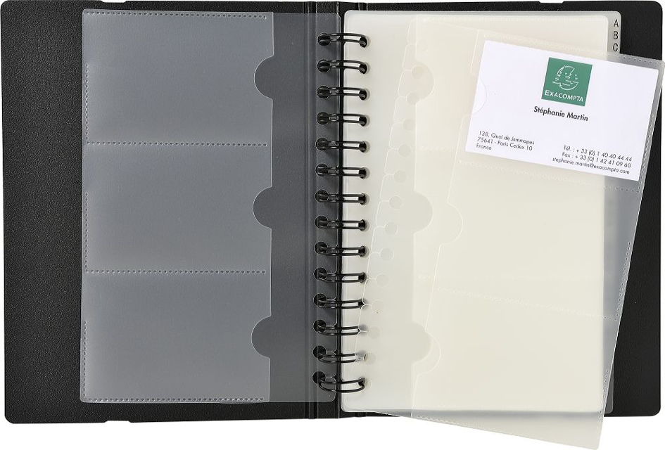 Pochettes pour cartes de visite
