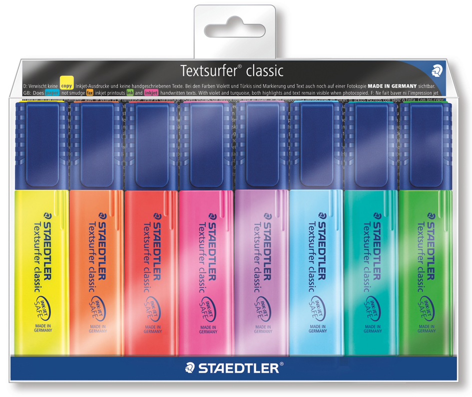 STAEDTLER Surligneur 'Textsurfer Classic', étui de 8