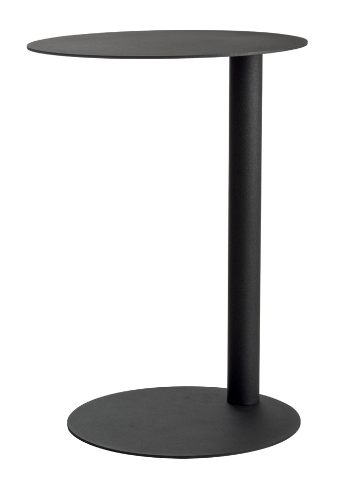 PAPERFLOW Table d'appoint EASYDESK, rond, anthracite
