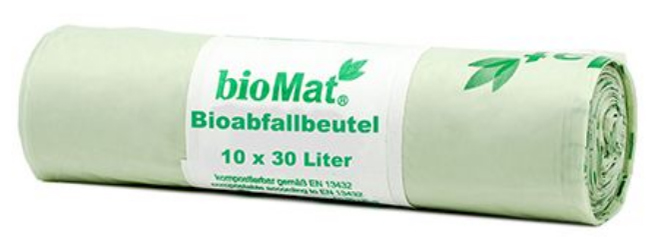 Sacs poubelle compostables, film