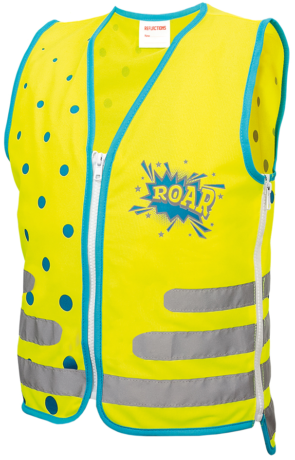 ROTH Gilet de sécurité pour enfants, ReflActions 'Roar'