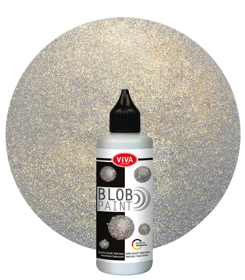 ViVA DECOR Blob Paint, 90 ml, paillettes bronze