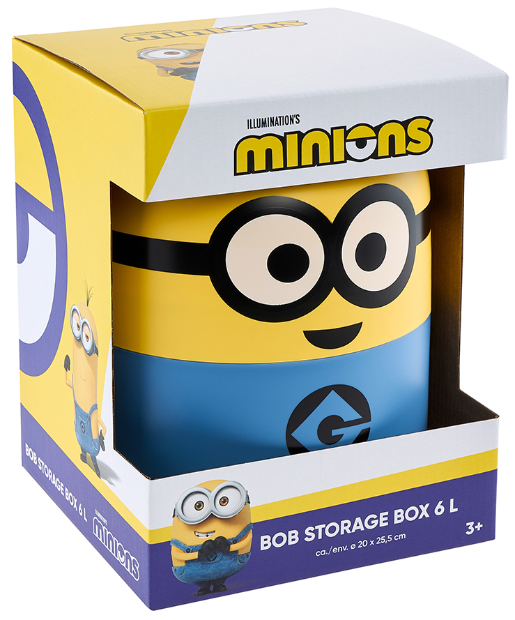 BoÃ®te de rangement Minions "bob", emballage