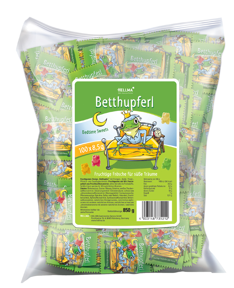 Bonbons gélifiés, portion