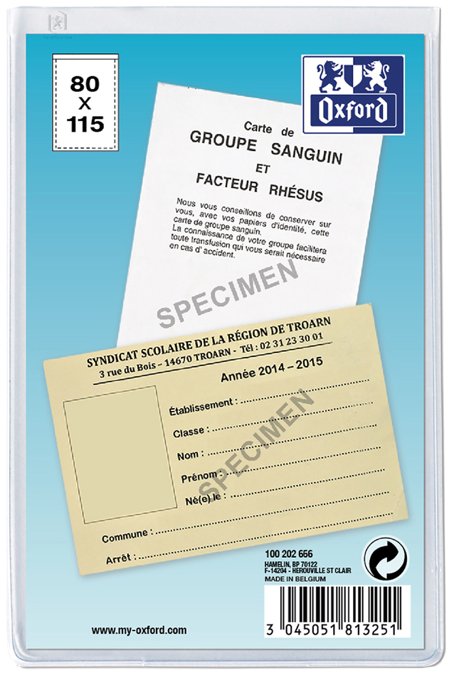 Etuis de protection simple, PVC