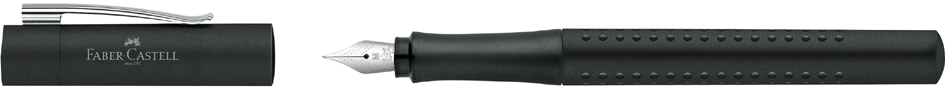 FABER-CASTELL Stylo plume GRIP 2011, B, noir