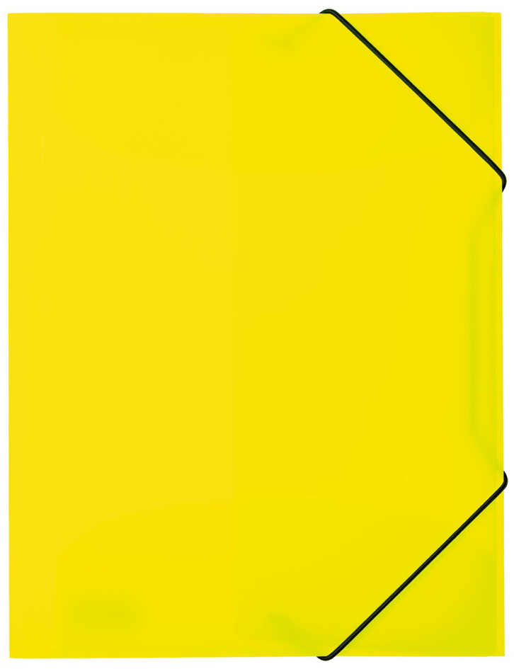 HERMA Chemise à élastiques, en PP, A3, jaune fluo