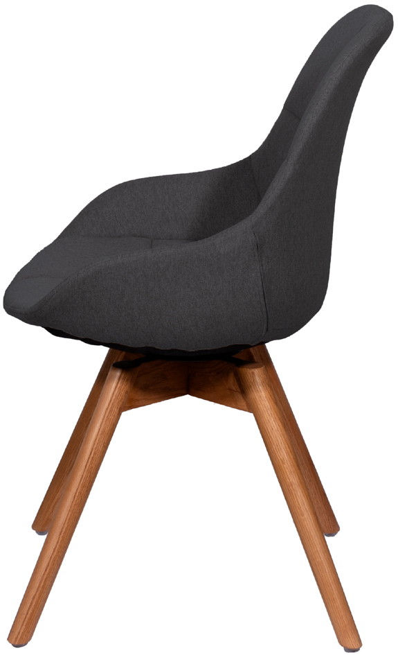 Chaise visiteur JUNO, anthracite