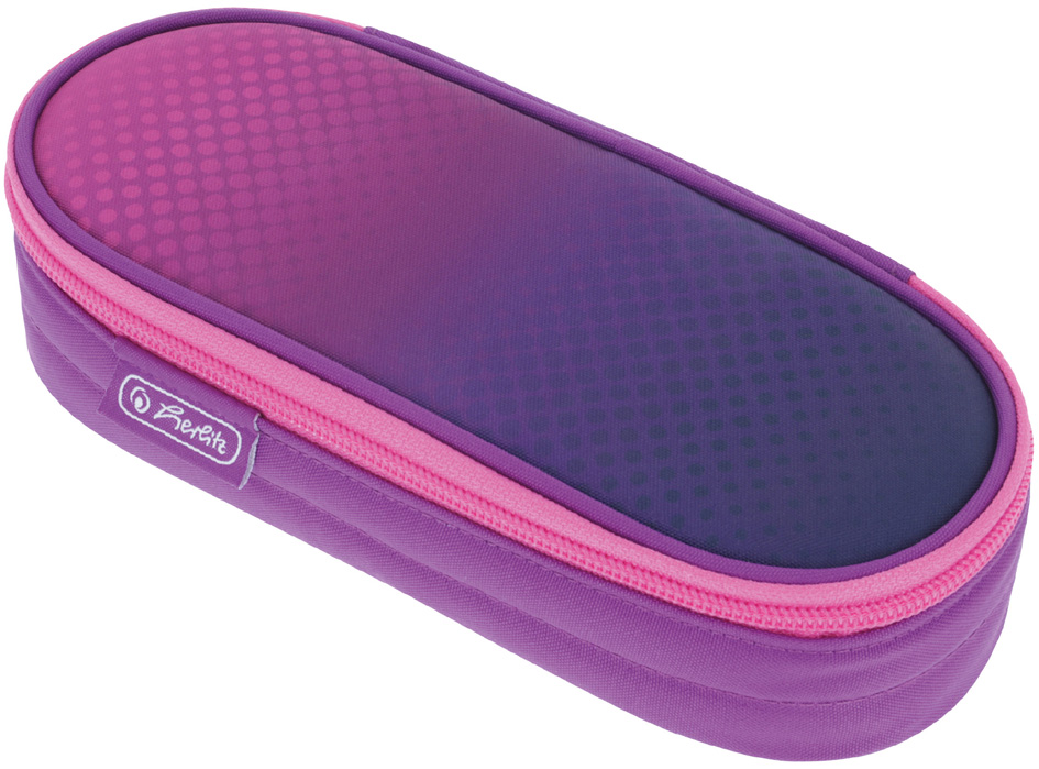 herlitz Trousse 'Dip Dye Pink'