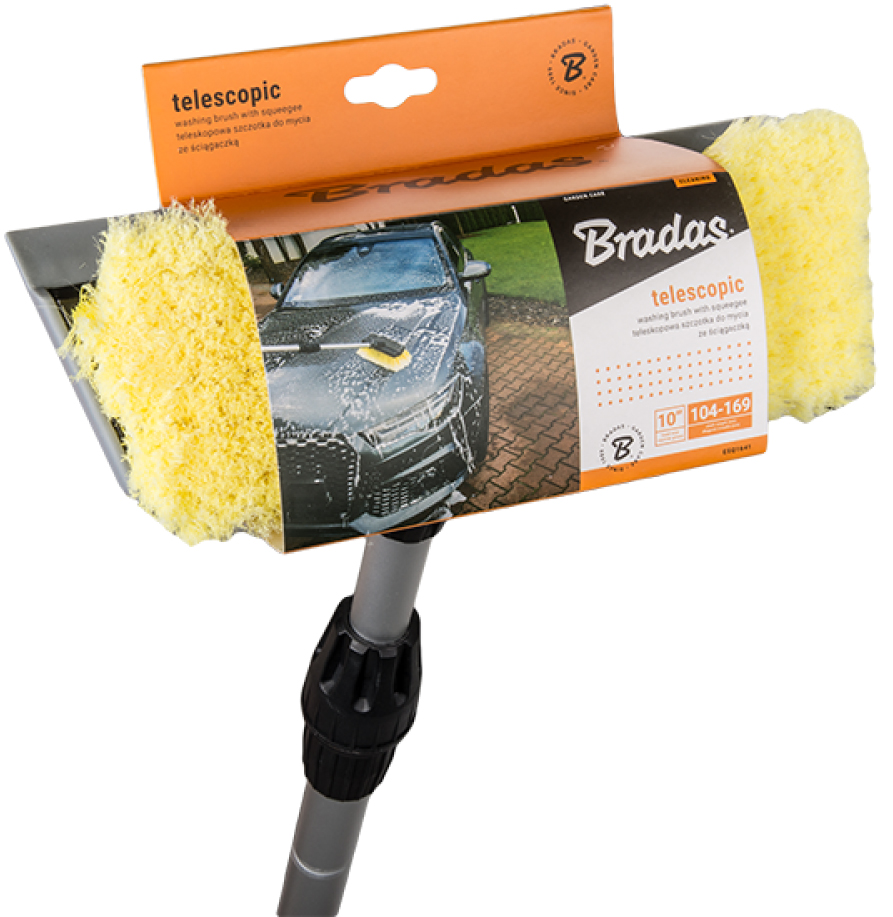 Brosse télescopique pour véhicule