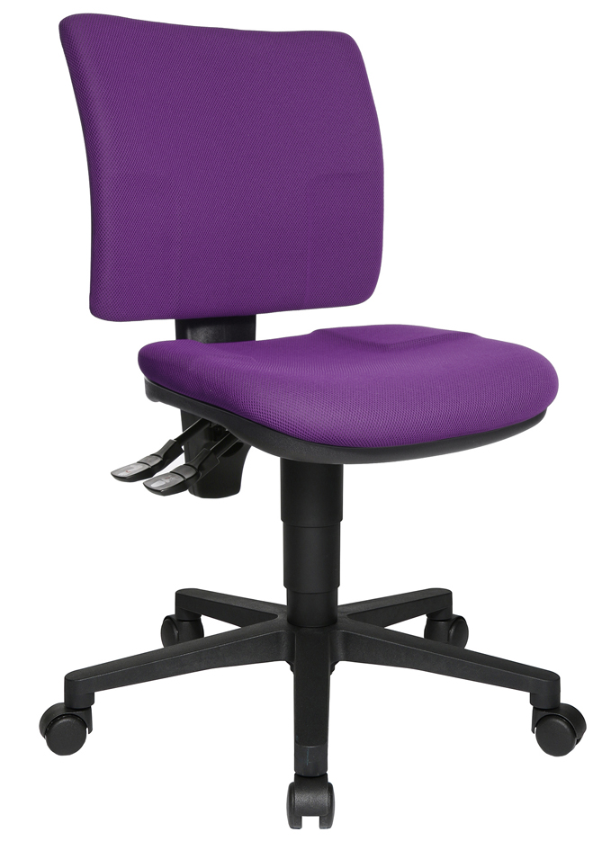 Fauteuil tournant de bureau "U 50", violet