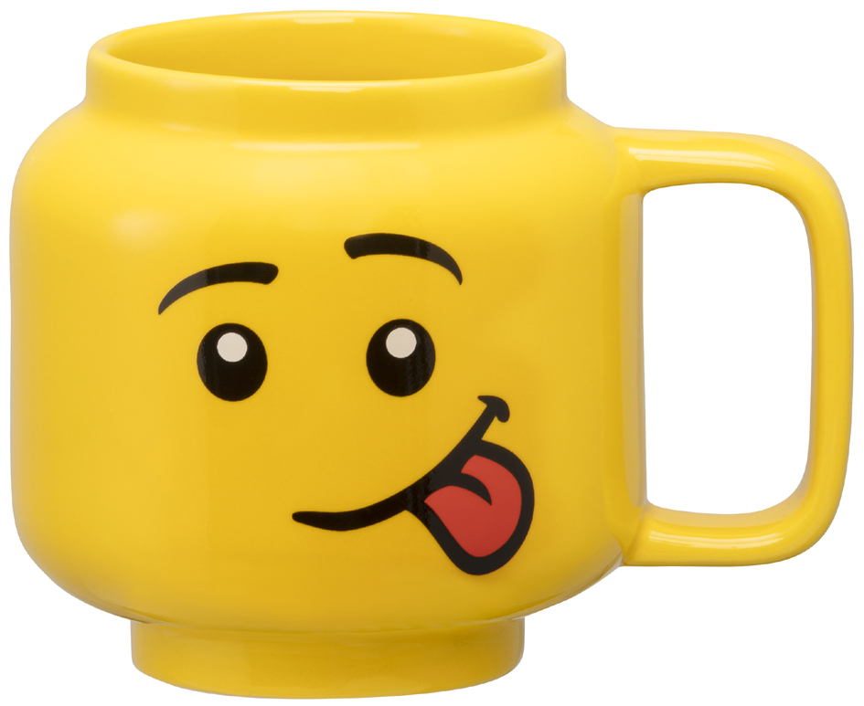 LEGO Mug SILLY, 530 ml, dans un carton, jaune